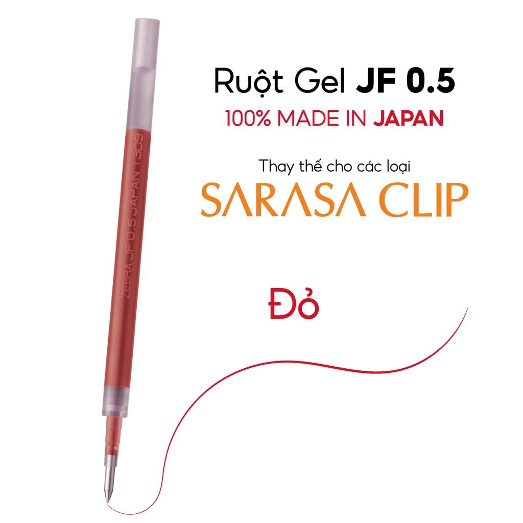 Ruột viết Sarasa clip JF 0.5mm - Zebra Nhật Bản - 1 cái