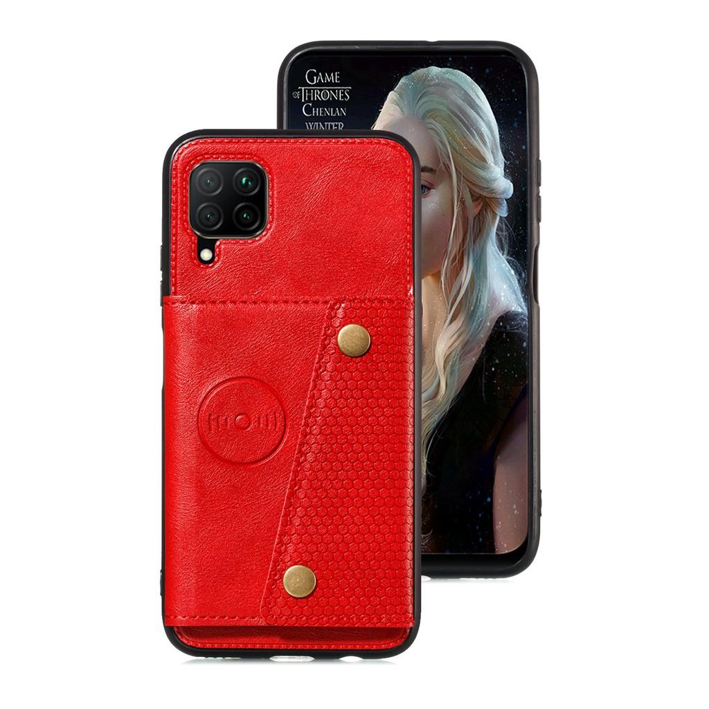 Bao da điện thoại có ngăn để thẻ dành cho Samsung Galaxy A72 A52 A42 A12 5G