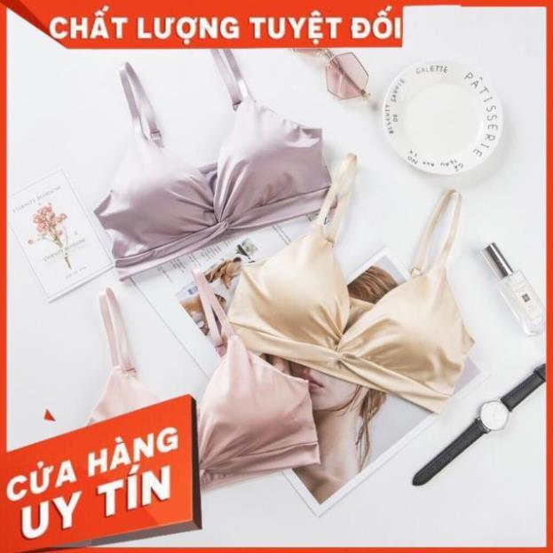 Bra Lụa Phi Bóng Hình Nơ Sang Chảnh 265