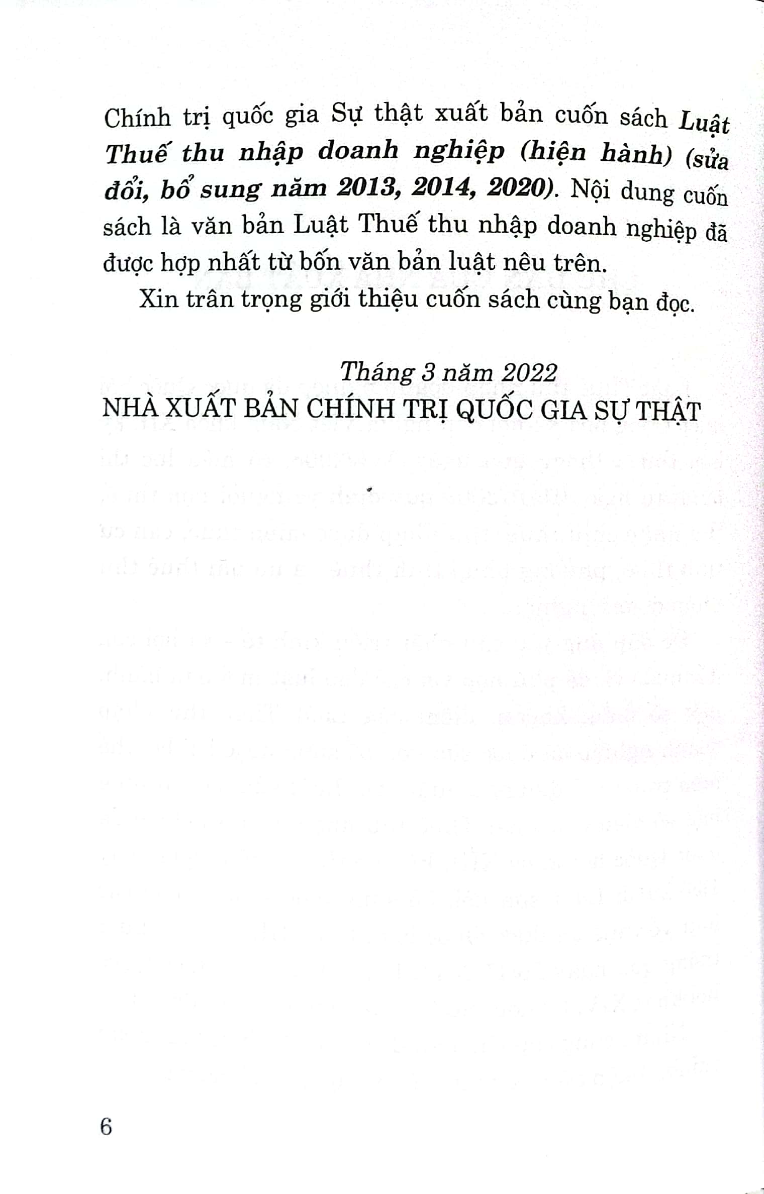 Luật Thuế thu nhập doanh nghiệp (Hiện hành) (Sửa đổi, bổ sung năm 2013, 2014, 2020)