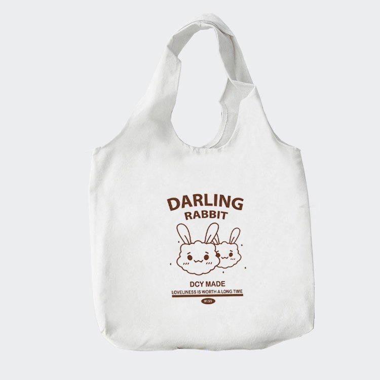 Túi Tote In Thỏ Darling Rabbit TT15