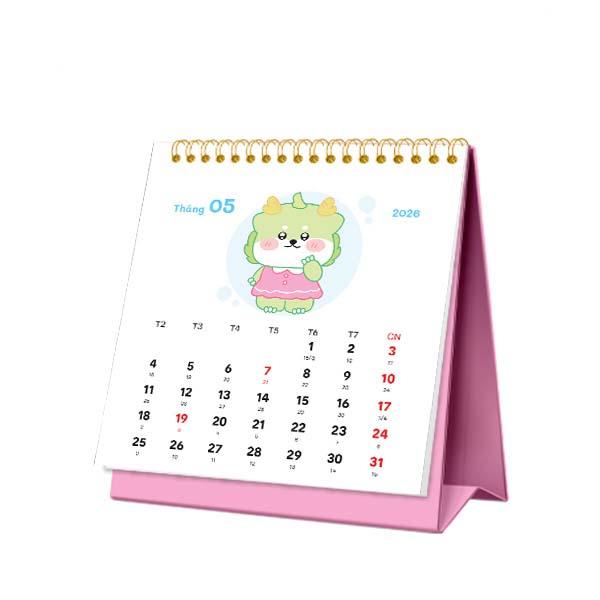 Lịch Bàn Mini - 12 Con Giáp
