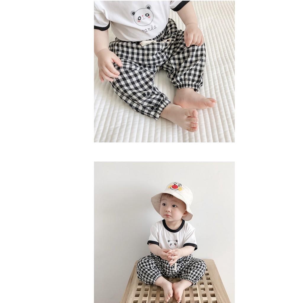Quần Dài Caro Hàng Minky Mom Cực Đẹp Cho Bé_Super (7-19kg)(1310