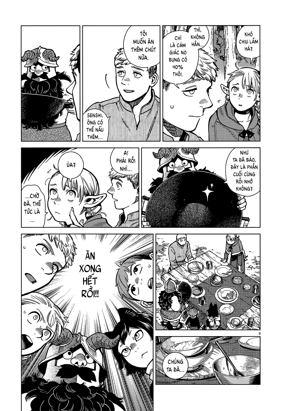 Dungeon Meshi Chapter 97 - Trang 9