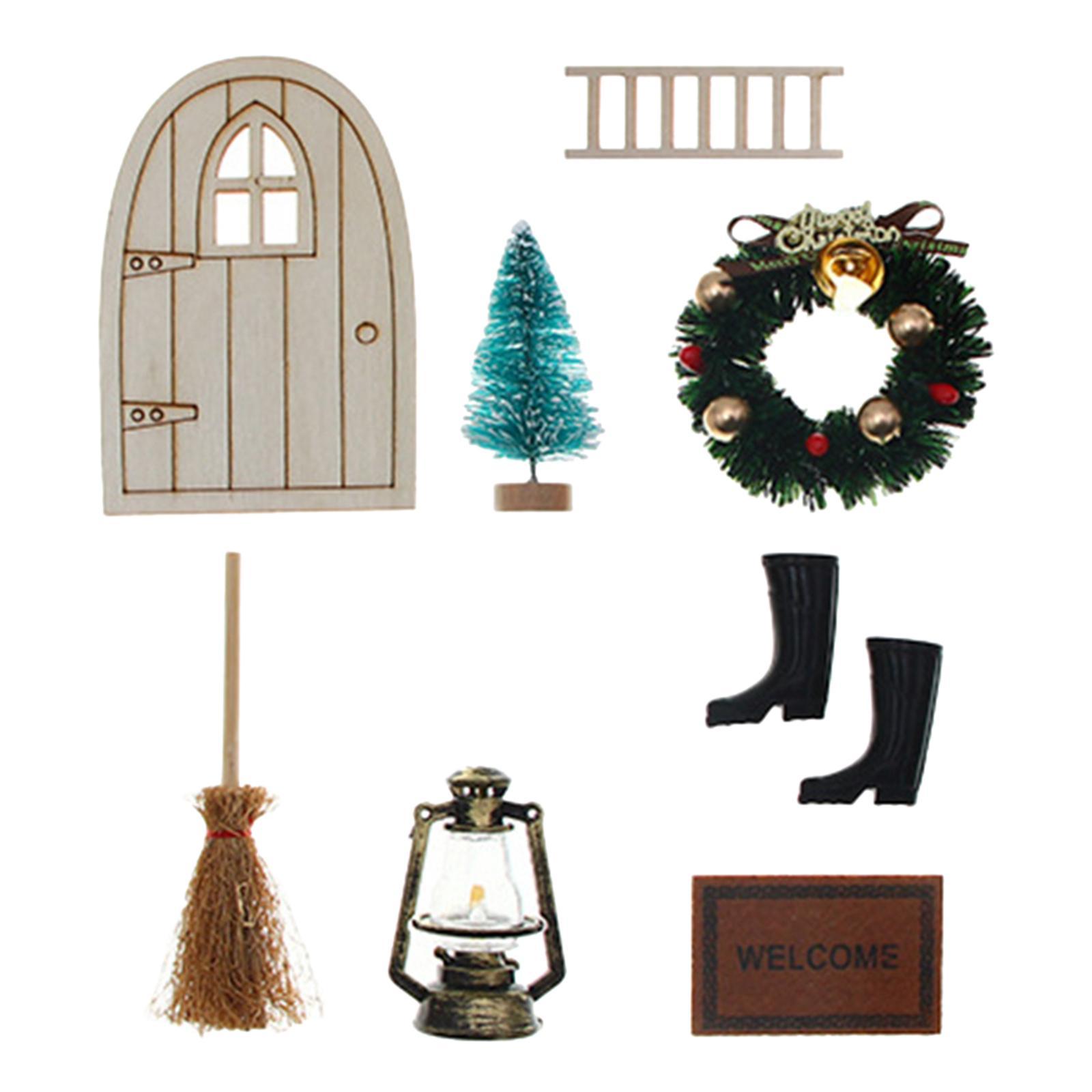 1:6 Christmas Miniature Dollhouse Accessories for Room Decor