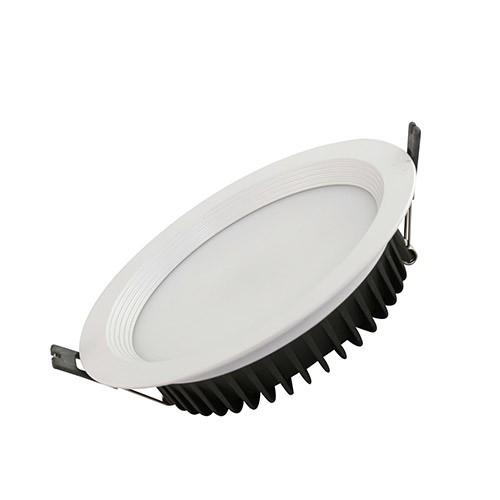 Đèn LED âm trần 25W Rạng Đông, khoét lỗ 155mm, vỏ nhôm đúc, cánh tản nhiệt