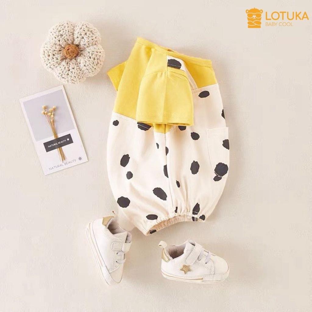 Bodysuit cho bé hình yếm dễ thương, bộ body đùi bé trai bé gái, mẫu quần áo sơ sinh từ 3-12kg