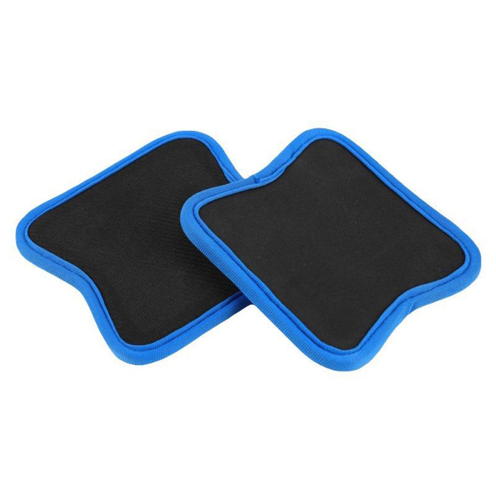 2PCS mềm chống trượt chống trượt bộ bảo vệ Pad Sức mạnh Huấn luyện tay cầm tay cầm tập thể dục Tập thể dục thể thao Người bảo vệ tay Color: Blue