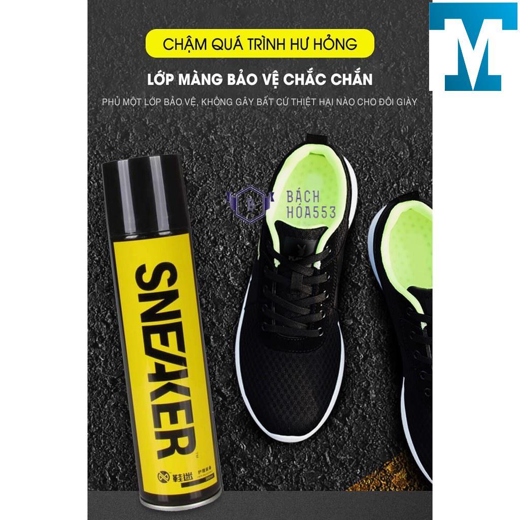 ✿Chai xịt nano chống thấm nước giày Sneaker 300ml - nước, bám bụi, ố vàng