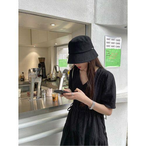 TOBE1SHOP Váy trắng nữ 2023 mùa hè người đàn ông nhỏ thắt lưng hiển thị gầy cao cấp cảm giác mối tình đầu Pháp trà nghỉ váy dài