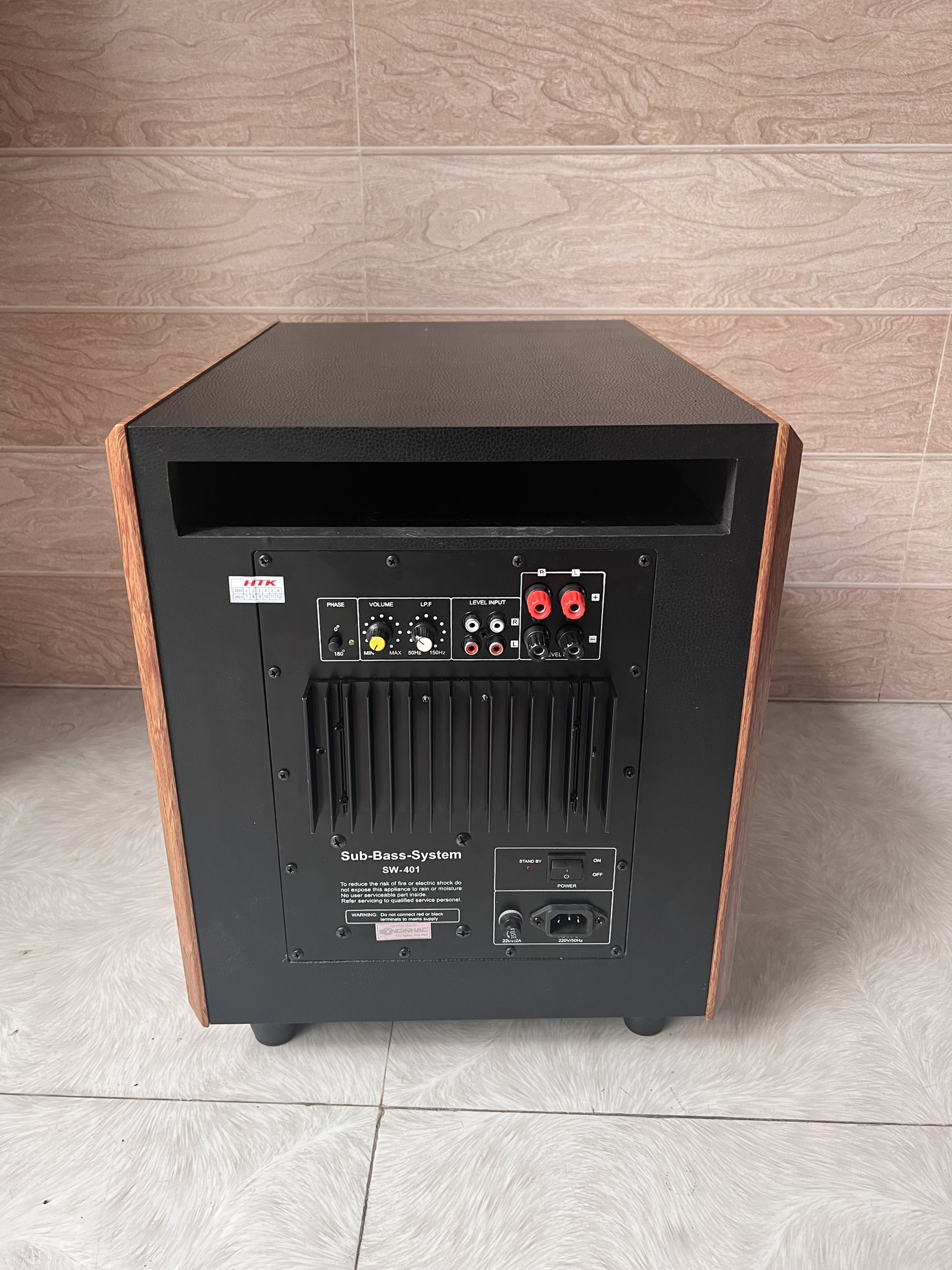 Loa sub điện siêu trầm bass 3 tấc Hỗ trợ cho dàn âm thanh karaoke BellPlus 1200