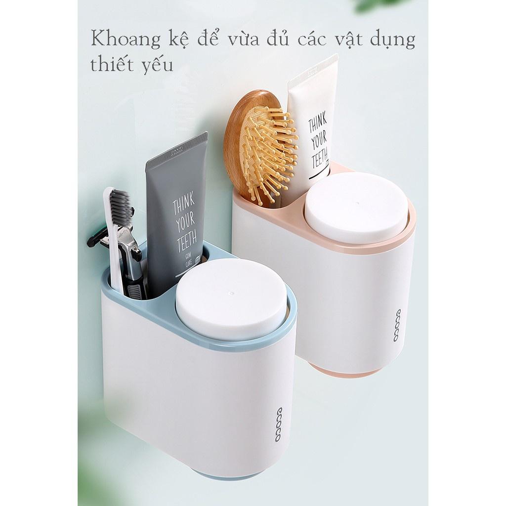 Kệ Nhà Tắm, Giá Đựng Cốc Và Bàn Chải Đánh Răng Dính Tường
