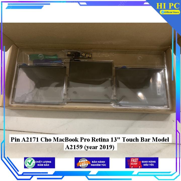 Pin A2171 Cho MacBook Pro Retina 13&quot; Touch Bar Model A2159 (year 2019) - Hàng Nhập Khẩu