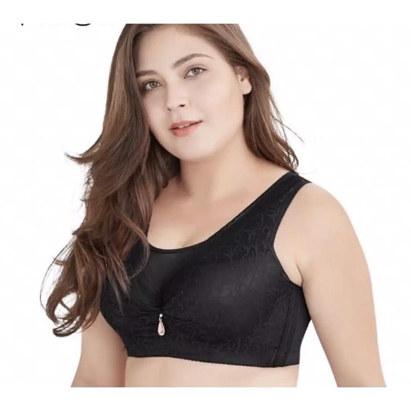 Áo Lót Ngực Bigsize Cup D Cho Người Ngực To Có Gọng Mút Mỏng, Bản Lưng 5 Móc Gen Mỡ