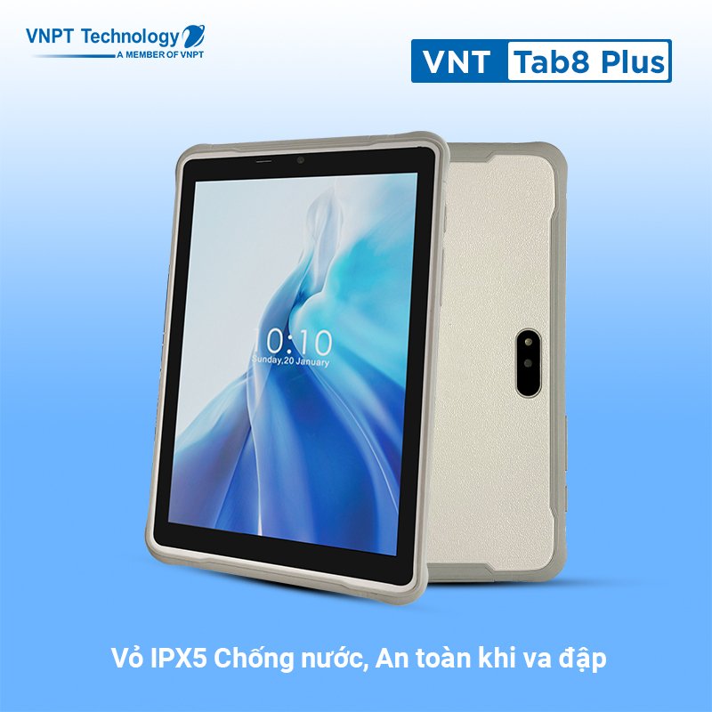 Hình ảnh Máy tính bảng VNPT Technology VNT Tab8 Plus 8 Inch Android 11 RAM 4GB - Hàng chính hãng