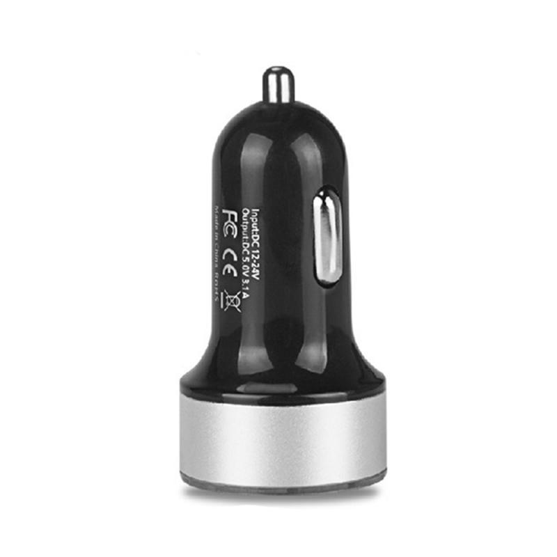 Dual USB QC 3.0 Bộ sạc xe hơi Universal Bộ bộ điều hợp bộ sạc di động Voltmeter cho điện thoại di động Phụ kiện xe hơi bền bỉ