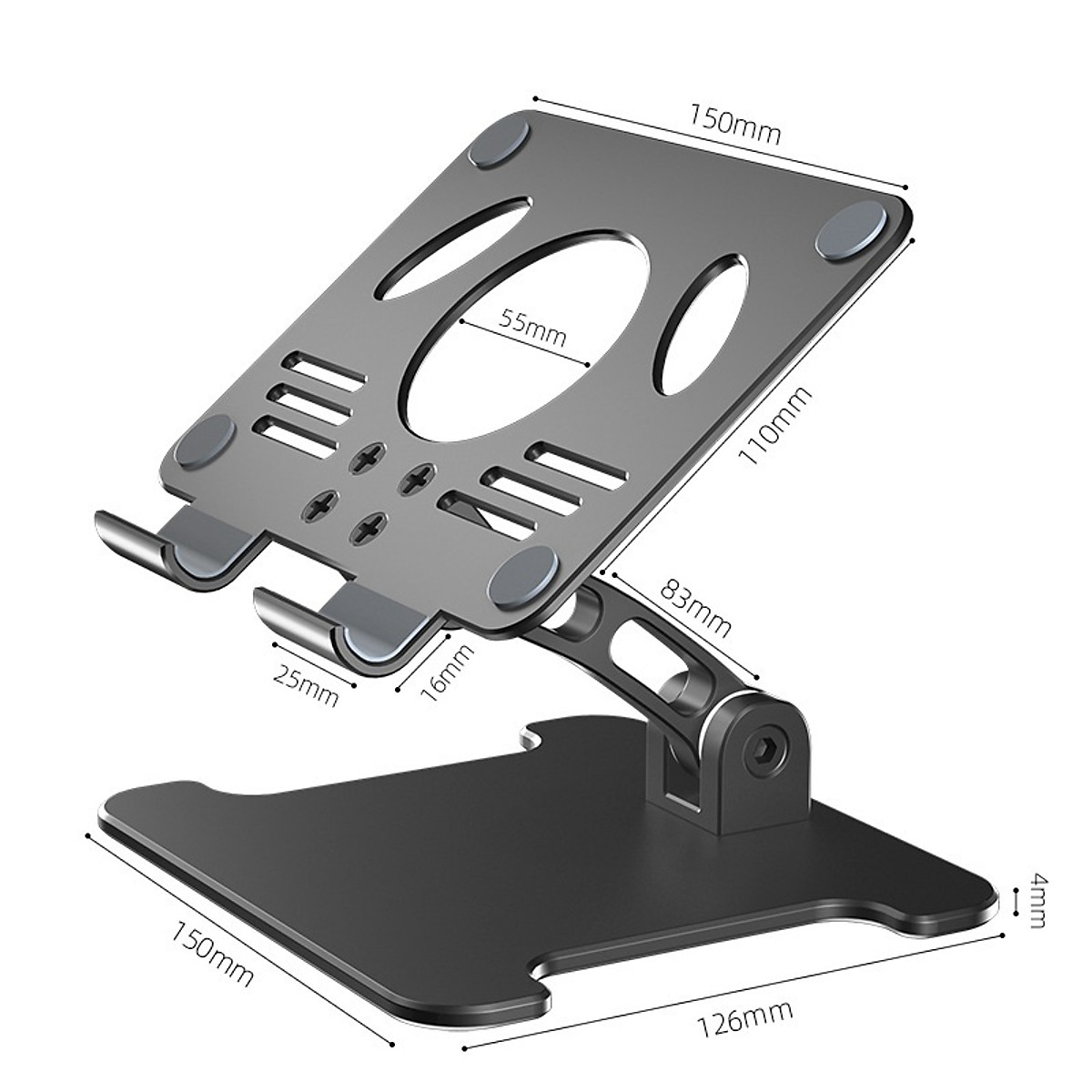 Giá Đỡ Để Bàn Dành Cho Máy Tính Bảng, Ipad T003 - Chất Liệu Hợp Kim Nhôm Cao Cấp