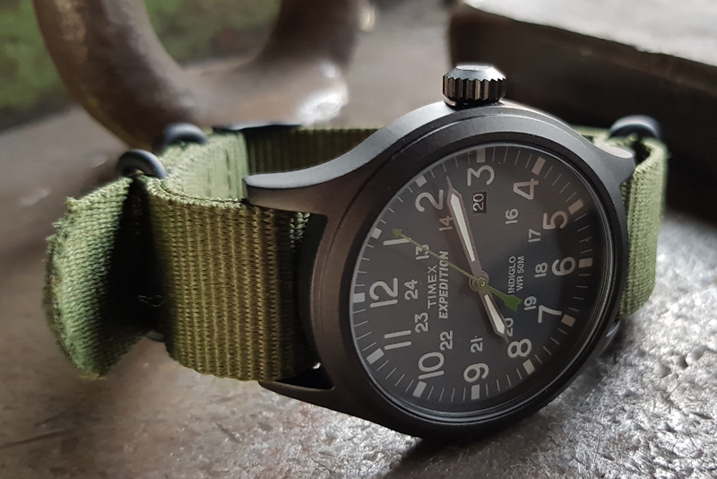 Đồng Hồ Nam Dây Vải Timex Expedition® Scout TW4B04700 (40mm) - Xanh Rêu