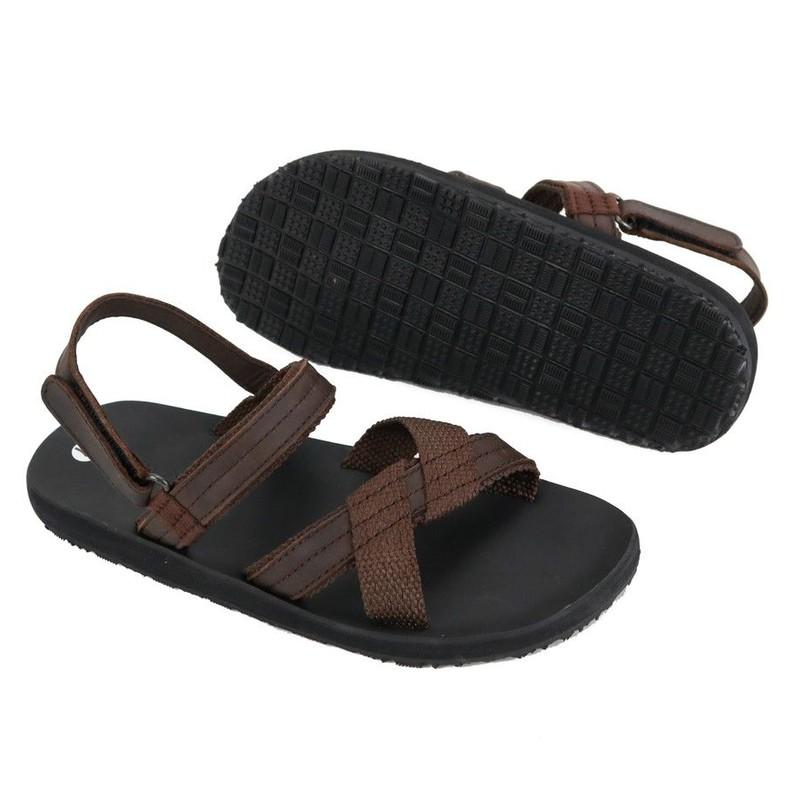 Giày sandal nữ Giavy quai da phối dù SN033