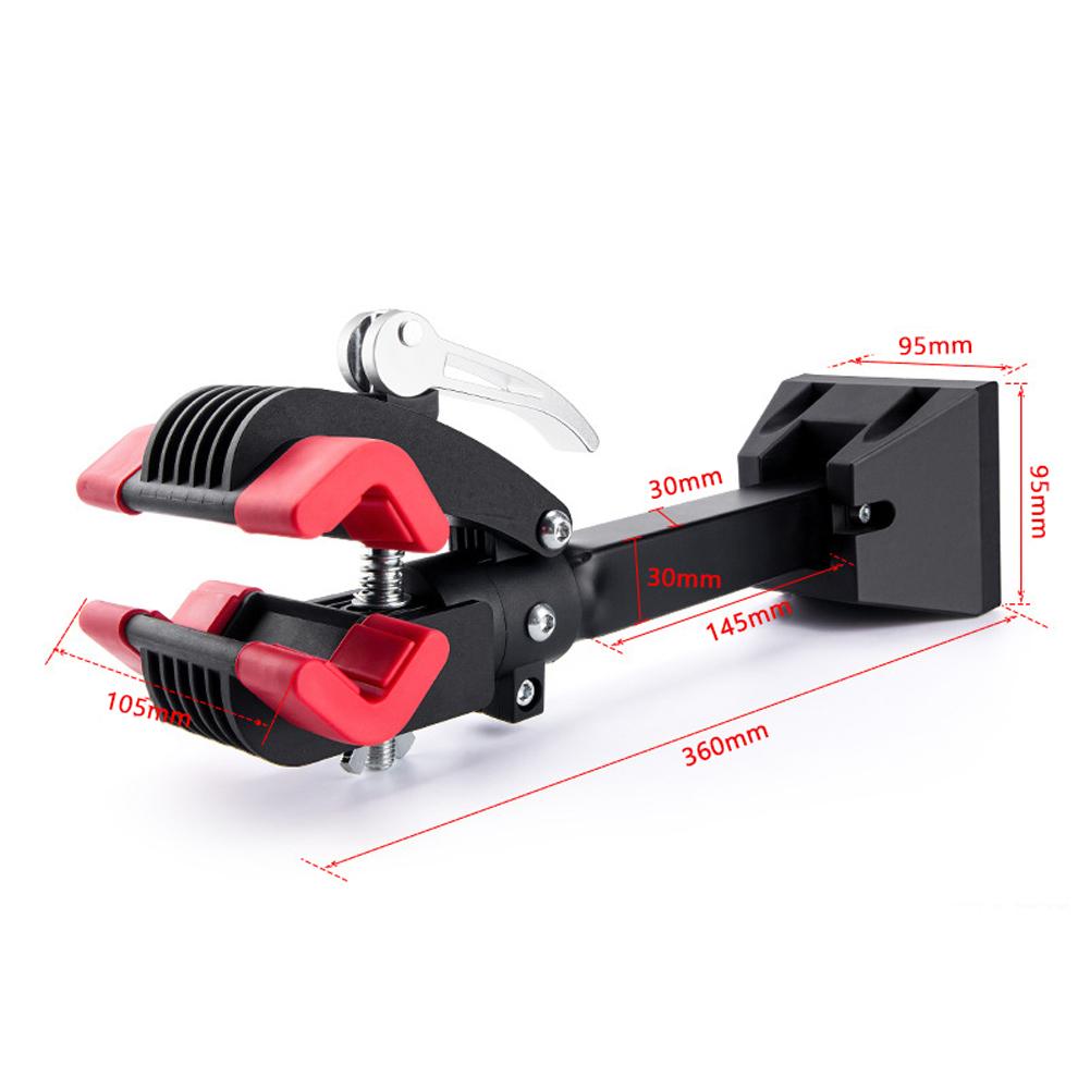 Móc treo tường xe đạp có thể cố định hiệu quả các loại xe đạp khác nhau, thuận tiện cho việc cất giữ, trưng bày sửa chữa và có đệm cao su nên sẽ không làm hỏng xe đạp.
