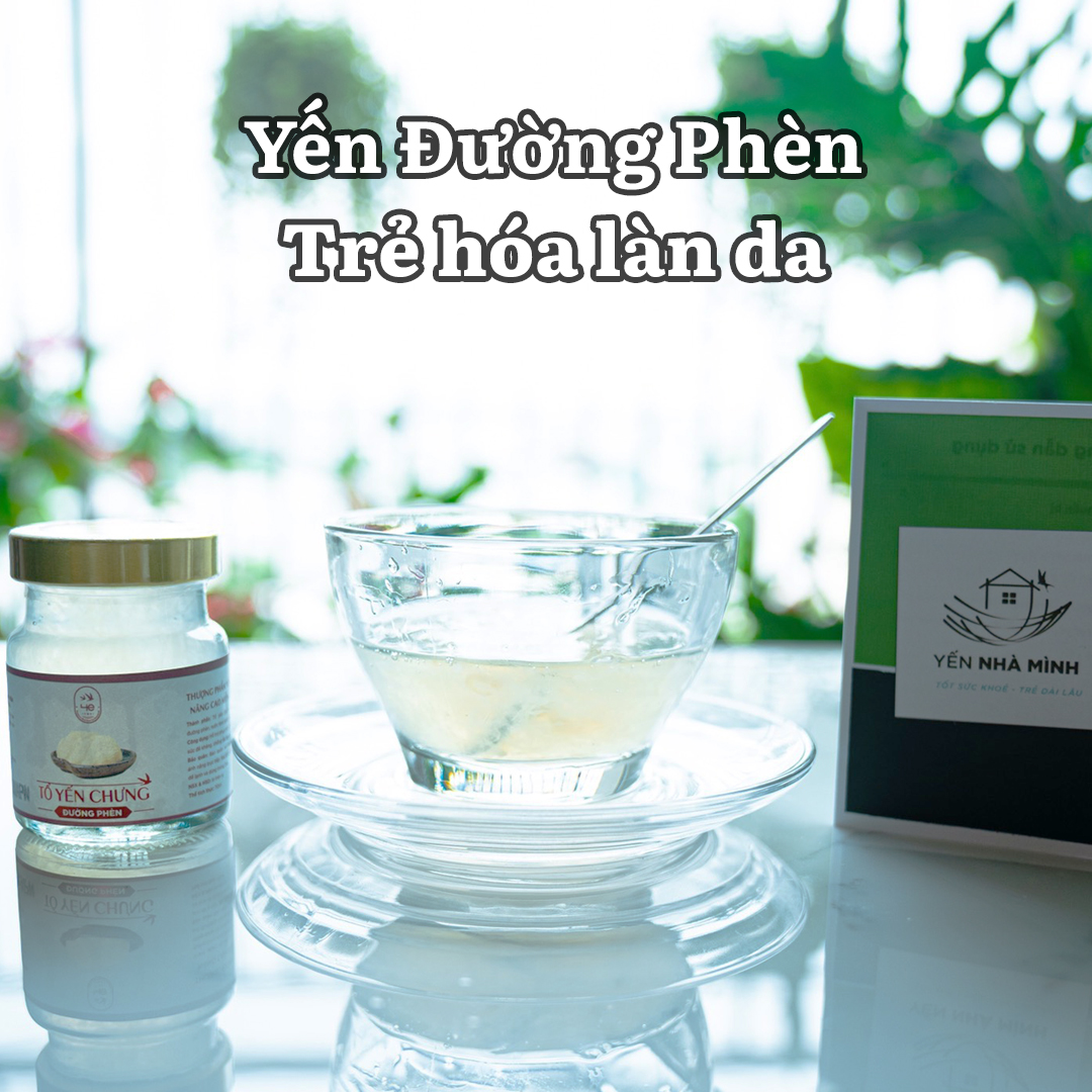 1 LỐC 6 HŨ YẾN CHƯNG 3 VỊ (ĐÔNG TRÙNG, ĐƯỜNG PHÈN, NHÂN SÂM) THƠM NGON