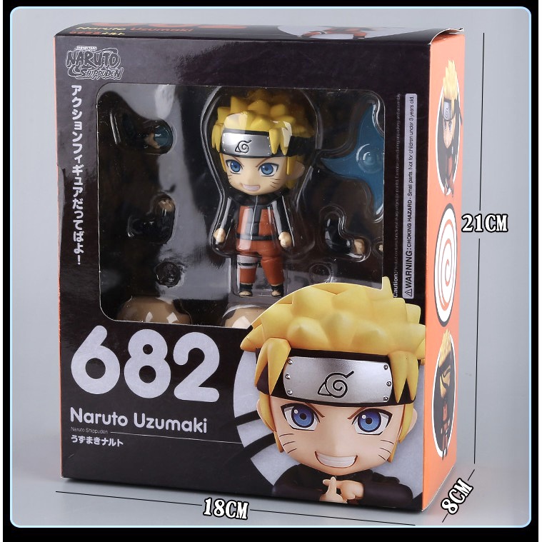 Mô hình Nendoroid naruto 682/1273/ tượng figure anime Naruto