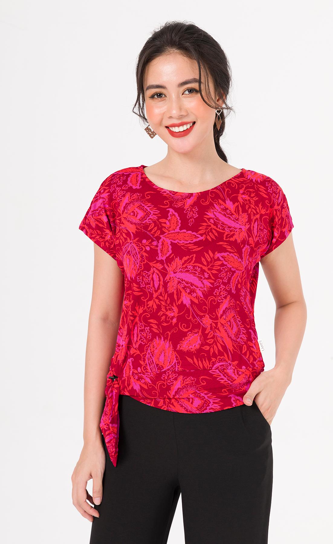 Áo cotton tay liền LAMER L61R20H023-F2426