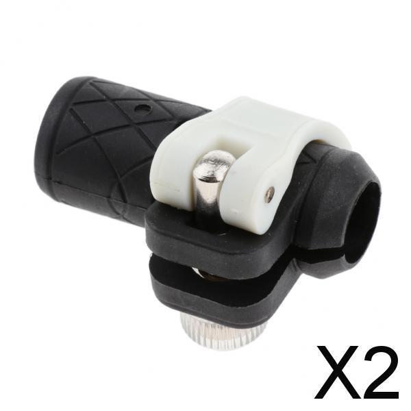 2xPlastic Threaded Hiking Pole Quick Lock for Trekking Canes Sticks 14mm