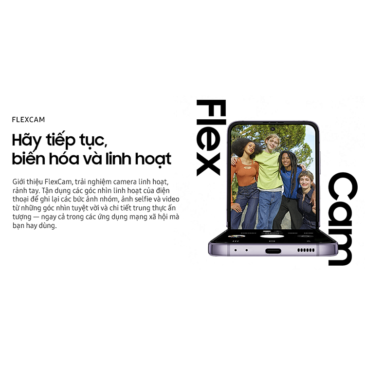 Điện thoại Samsung Galaxy Z Flip 4 - Hàng chính hãng