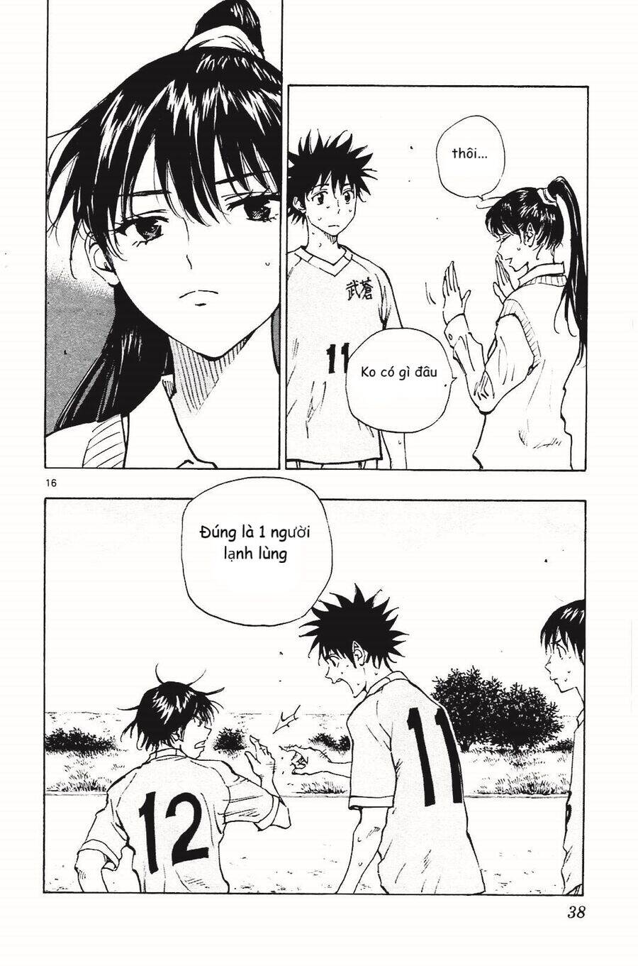 be blues! - ao ni nare chapter 129 16