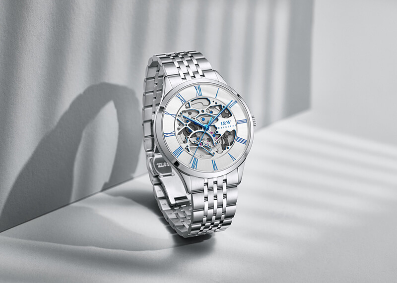 Đồng hồ nam chính hãng IW CARNIVAL IW522G-1 Kính sapphire ,chống xước,Chống nước 50m ,Bảo hành 24 tháng,Máy cơ ,Dây kim loại thép 316L không gỉ,thiết kế lộ cơ thể thao