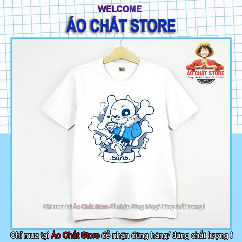 Áo thun Undertale Sans chibi siêu cute | Áo Undertale Sans bé trai | bé gái đẹp | Áo Chất Store