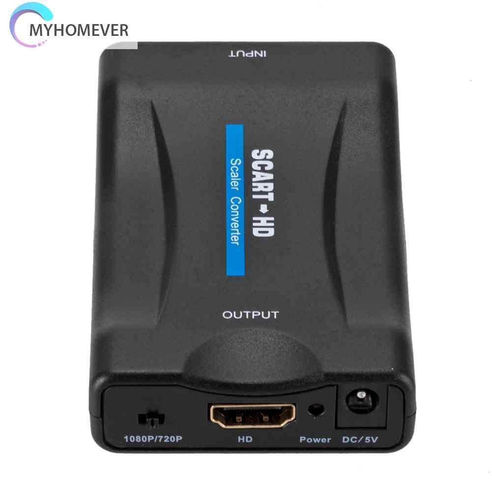 Bộ ChuyểN ĐổI Âm Thanh / Video SCART Sang HDMI 1080P