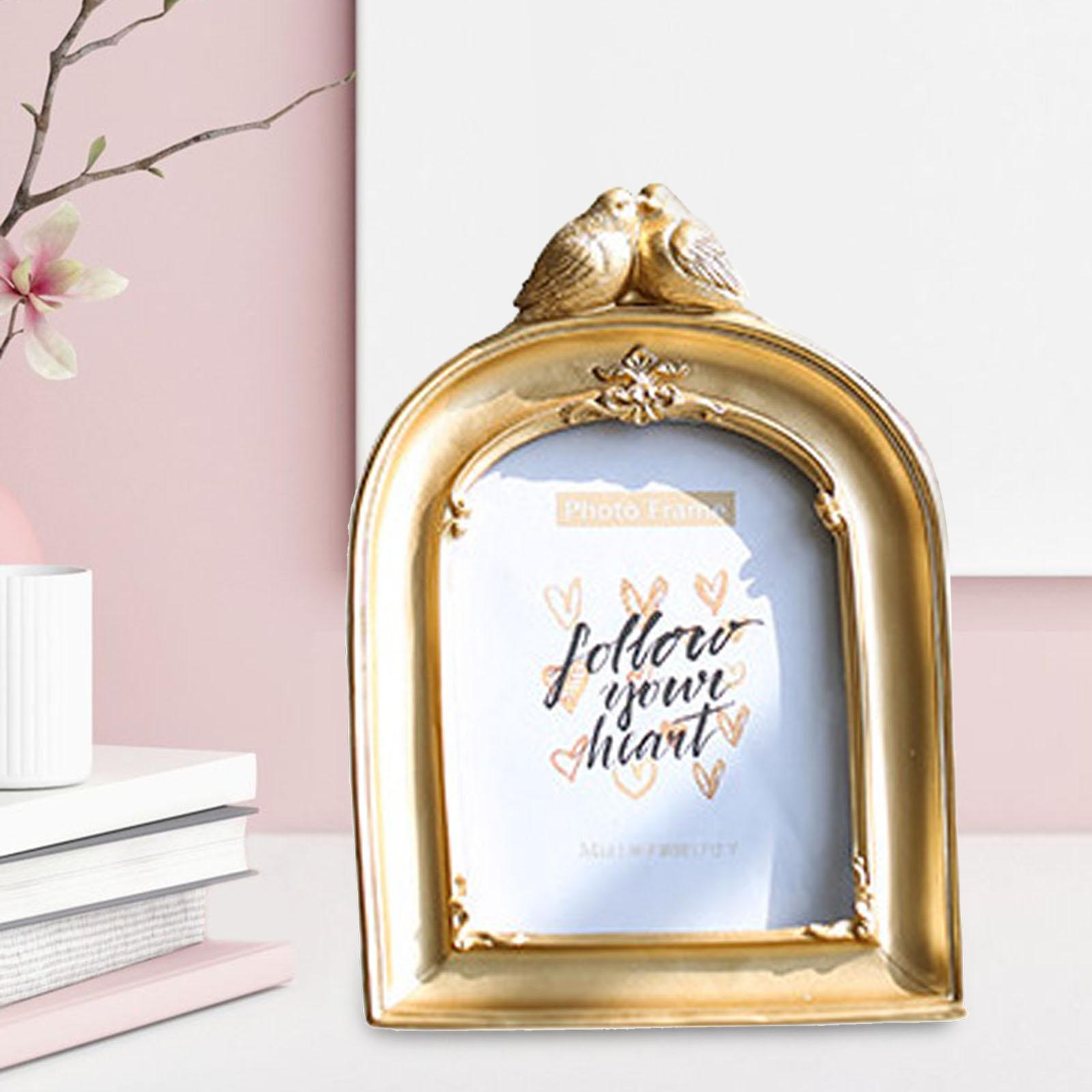 Rustic Vintage Style Picture Frame Photo Frame for TV Cabinet Office