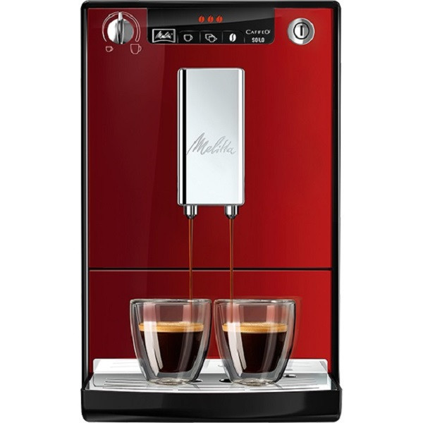 Máy Pha Cà Phê Tự Động Melitta Đức - Caffeo Solo Đỏ - Hàng nhập khẩu