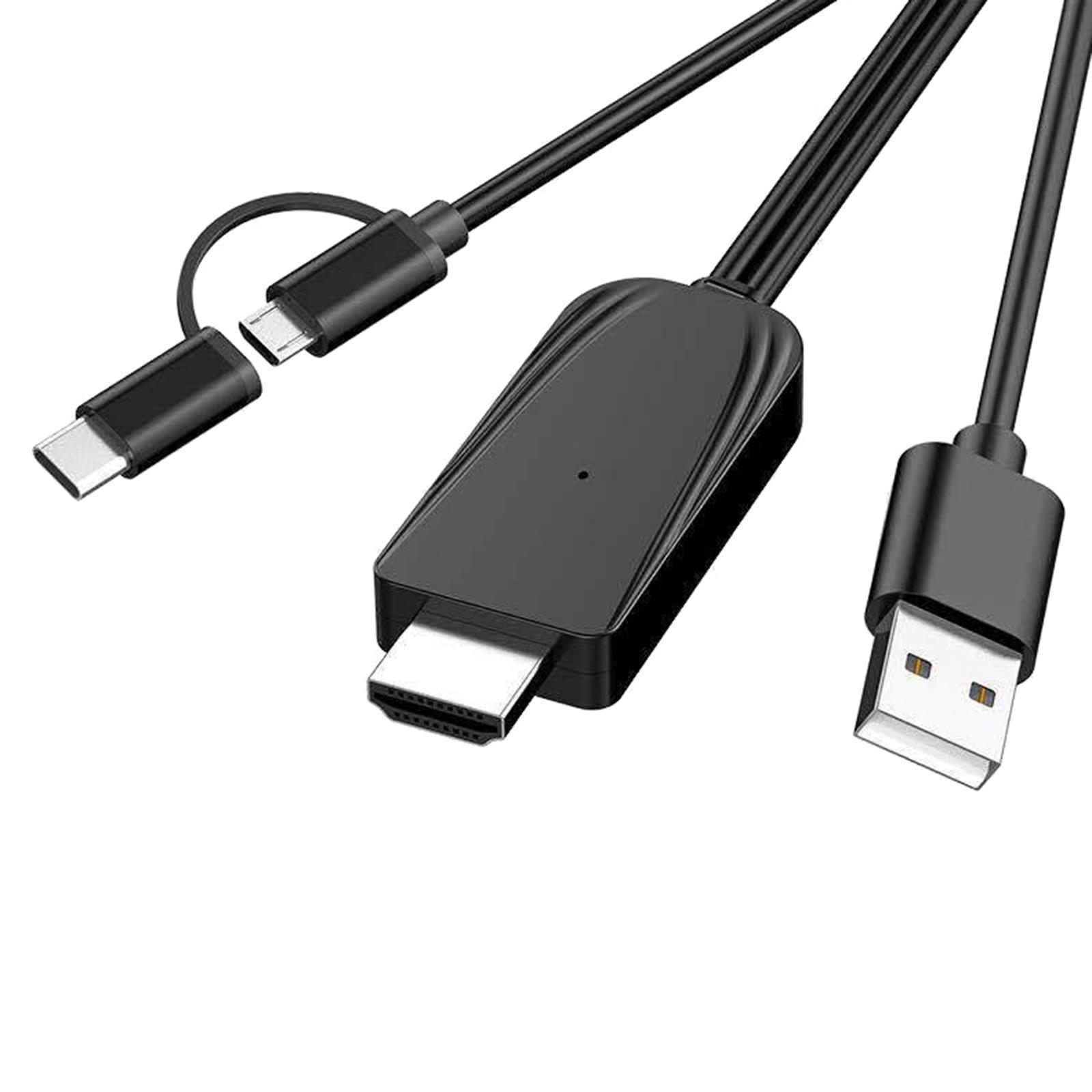 1080P /Micro USB to Cable adapter HDTV Adapter Cable 2 Meter
