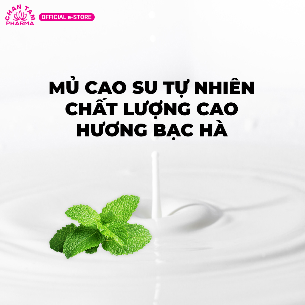 Bao cao su OK bạc hà – hộp 144 cái