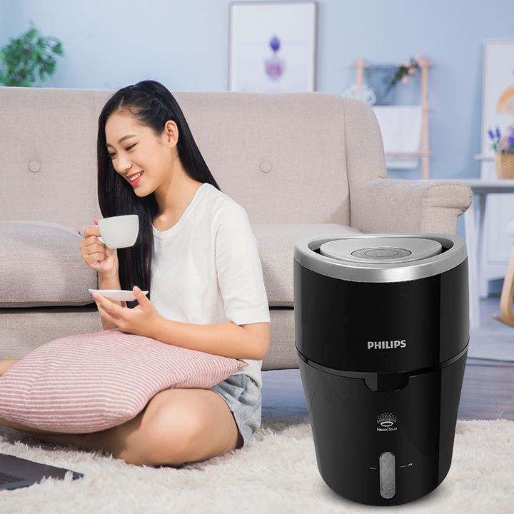 Máy tạo độ ẩm Philips HU4813/00 công nghệ NanoCloud - Hàng nhập khẩu