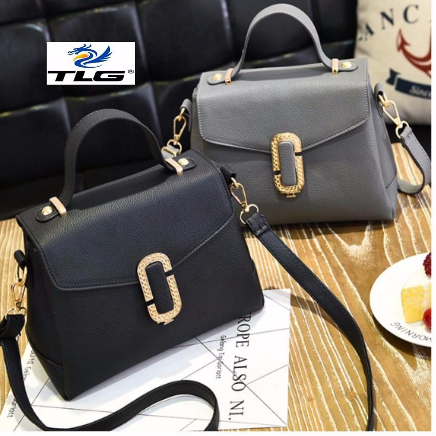 Túi nữ thời trang phong cách sang trọng 208084-1 tặng túi đựng bút tiện lợi
