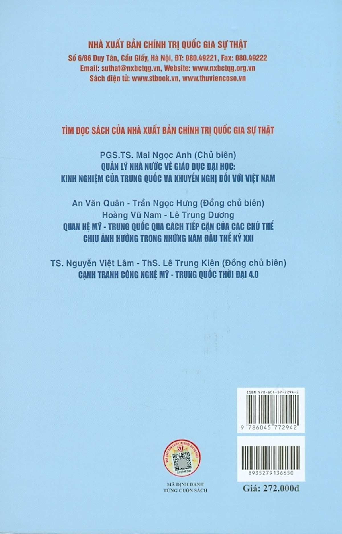 Cạnh tranh Trung - Ấn tại Đông Nam Á (Sách tham khảo) - Vũ Đức Liêm - Ninh Xuân Thao (đồng chủ biên) - (bìa mềm)