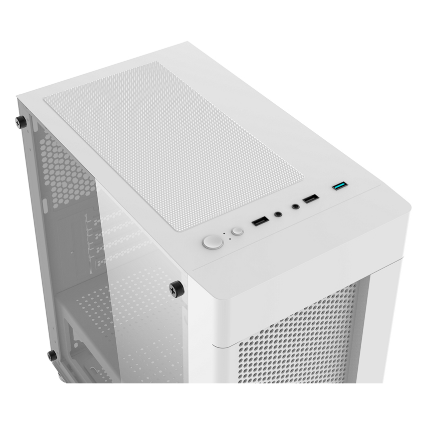 Vỏ Case Xigmatek AERO ARTIC (NO FAN) EN46607 ( Mini Tower/MàuTrắng) - Hàng chính hãng