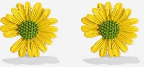 Bông tai hoa cúc khuyết BHBT384