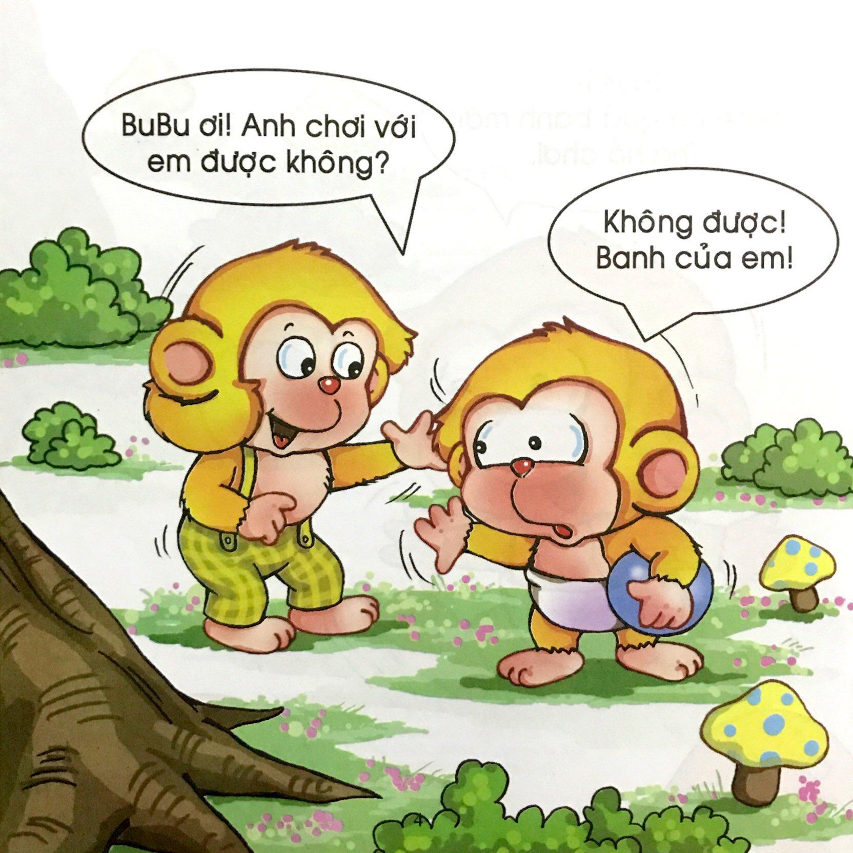 Bé Học Lễ Giáo - Bubu 05: Ích Kỷ (Tái Bản 2022)