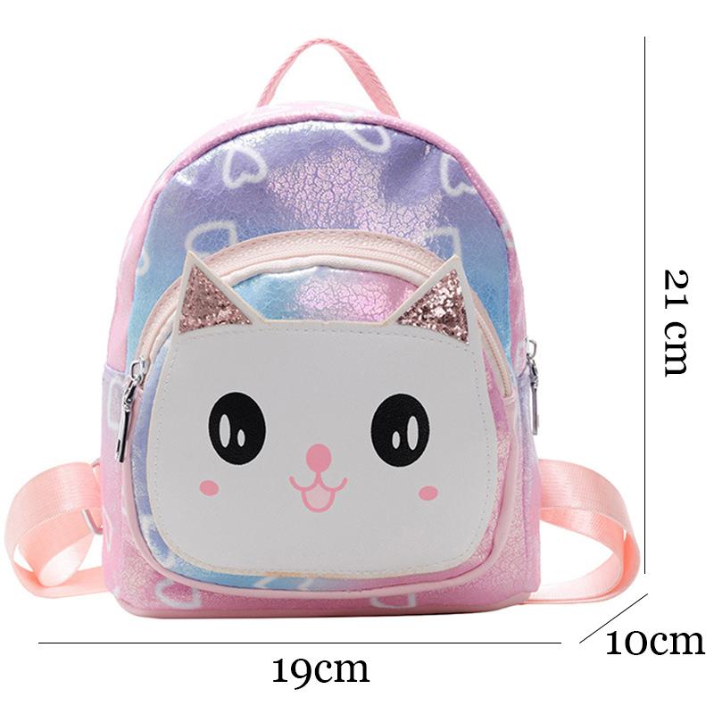 Hoạt Hình PU Trẻ Em Ba Lô Mẫu Giáo Schoolbag Động Vật Trẻ Em Ba Lô Trẻ Em Học Túi Dễ Thương Bé Gái Lưng Cho 2-6 Y