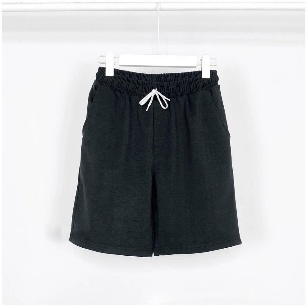 Quần short nam nữ Unisex THUN BASIC (Kèm ảnh thật), Quần Đùi Nam Nữ Sooc Thun Thể Thao Q31