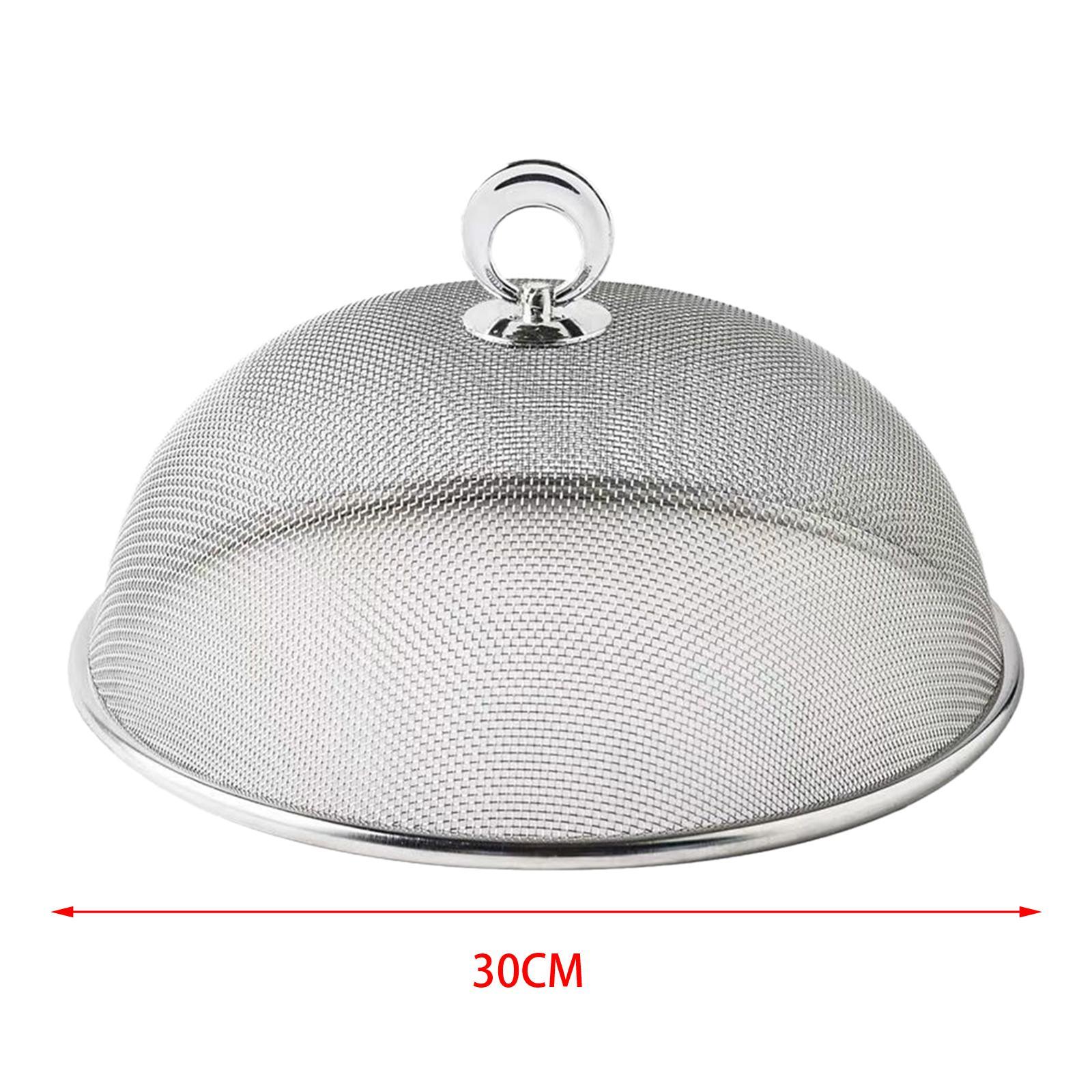 Food Covers Reusable Stainless Steel food Dome Cover for Home Parties