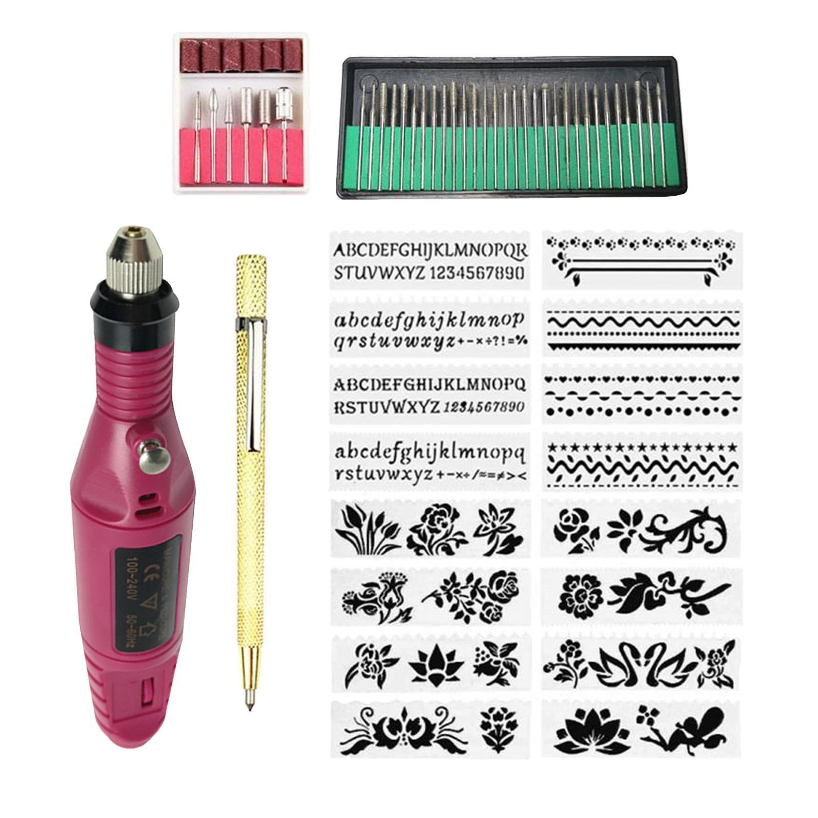 Mini Engraving Tool Corded Variable Speed Engraver Pen Polishing DIY