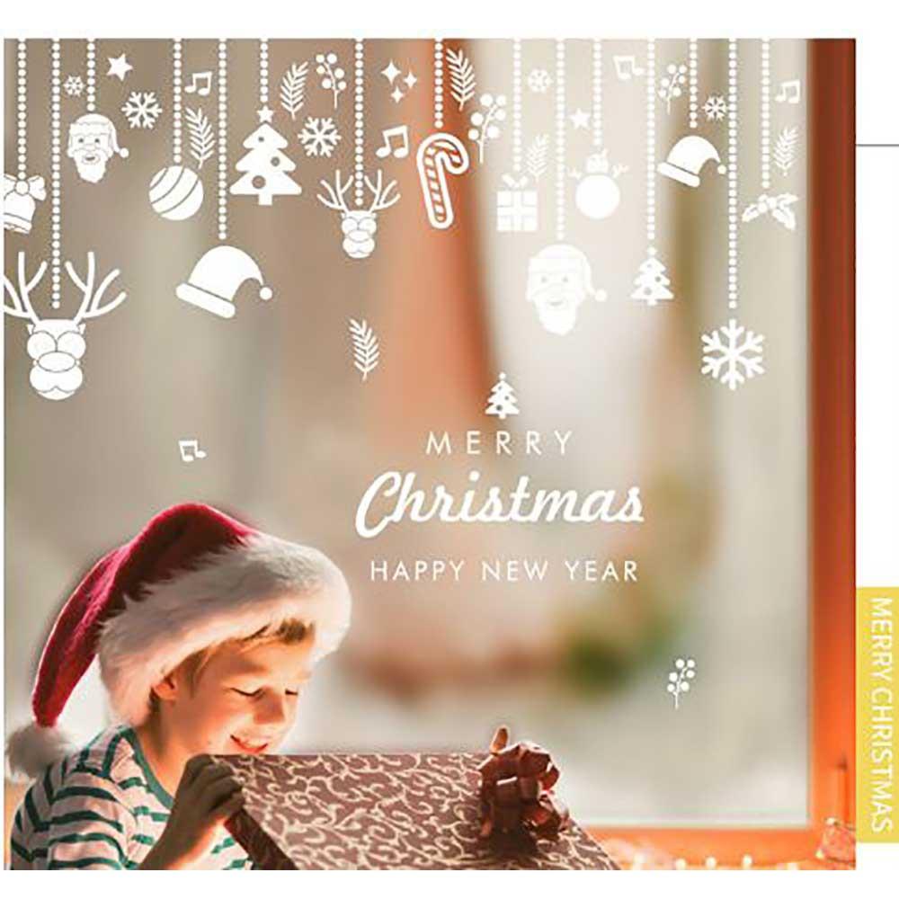 DECAL TRANG TRÍ NOEL 2 MẶT 2021 SỐ 2