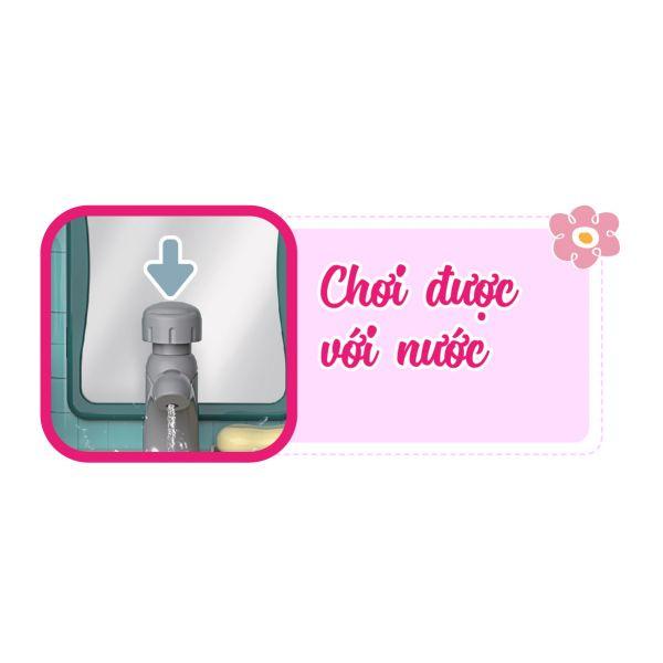 Bồn rửa mặt có nước - đèn nhạc du dương SWEET HEART