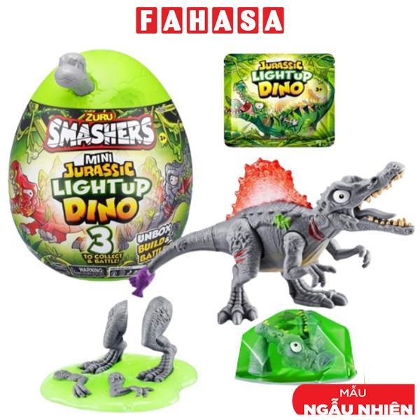 Đồ Chơi Trứng Khủng Long Jurassic Phát Sáng Bí Ẩn Smashers - Series 1 (Mẫu Sản Phẩm Bên Trong Là Ngẫu Nhiên)